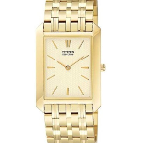 Citizen Gold-Tone 27mm Watch! New w/ box - Picture 1 of 3